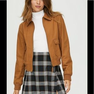 Aritzia Army Green Utility Jacket